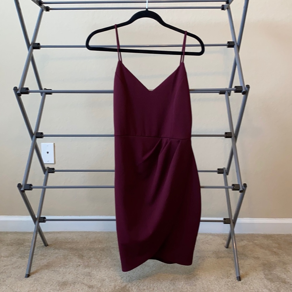 Lulu’s Forever Your Girl Dress//Plum